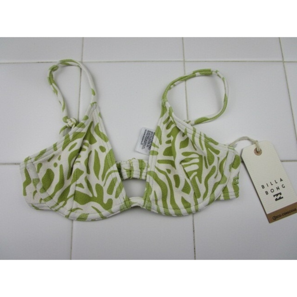 Billabong La Calla Reese Underwire Women's XS/6 Bikini Top Swimwear